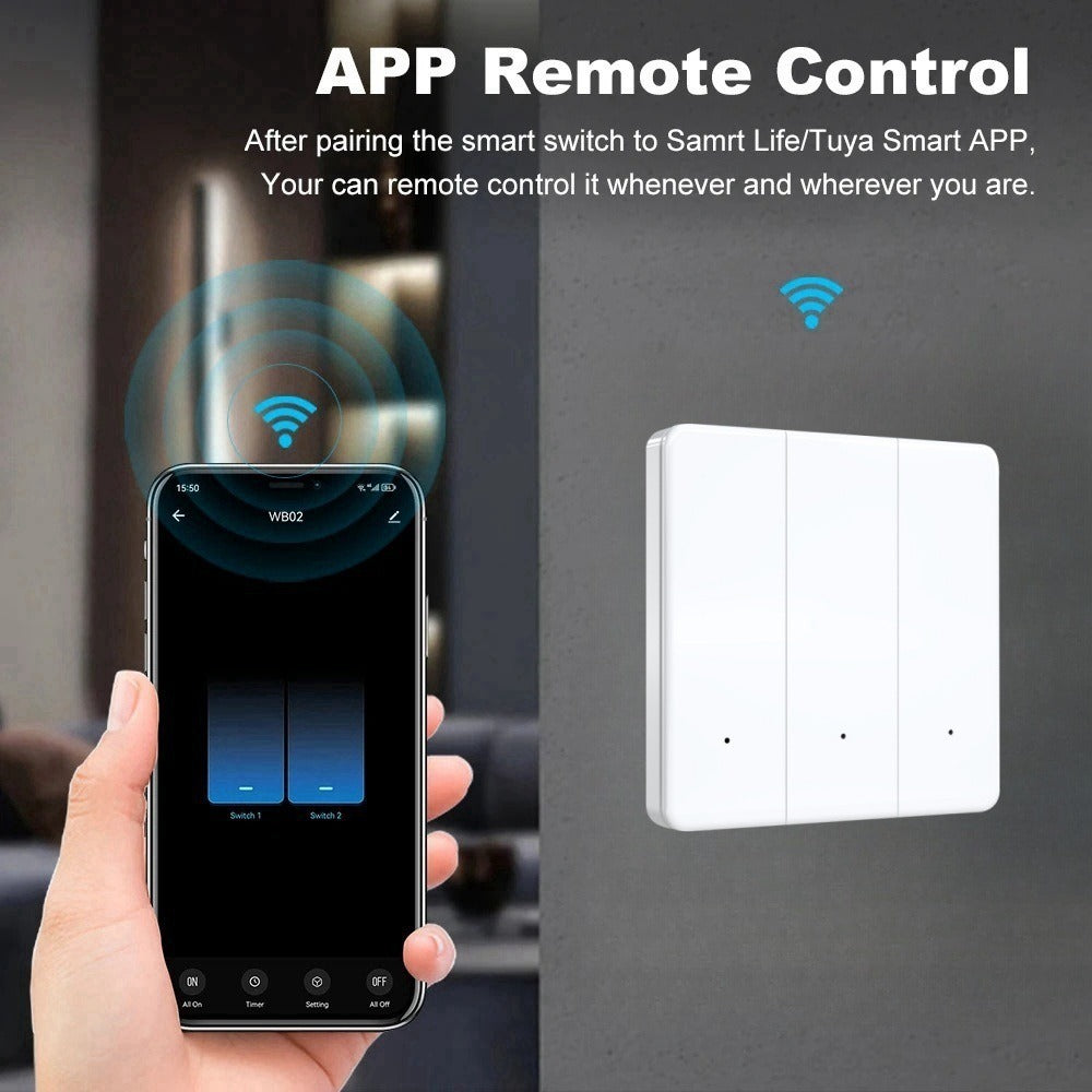 Smart wall touch switch panel