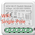 Voice-controlled WiFi smart switch