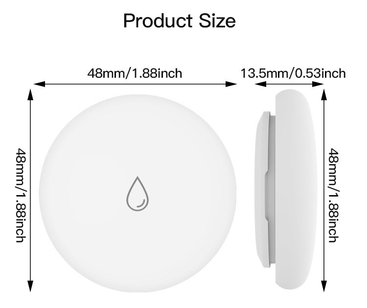 Zigbee Wireless Water Leakage Sensor Alarm