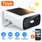 Dual Lens WiFi Surveillance Camera with Solar Power