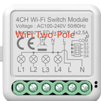 Voice-controlled WiFi smart switch