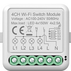 Voice-controlled WiFi smart switch