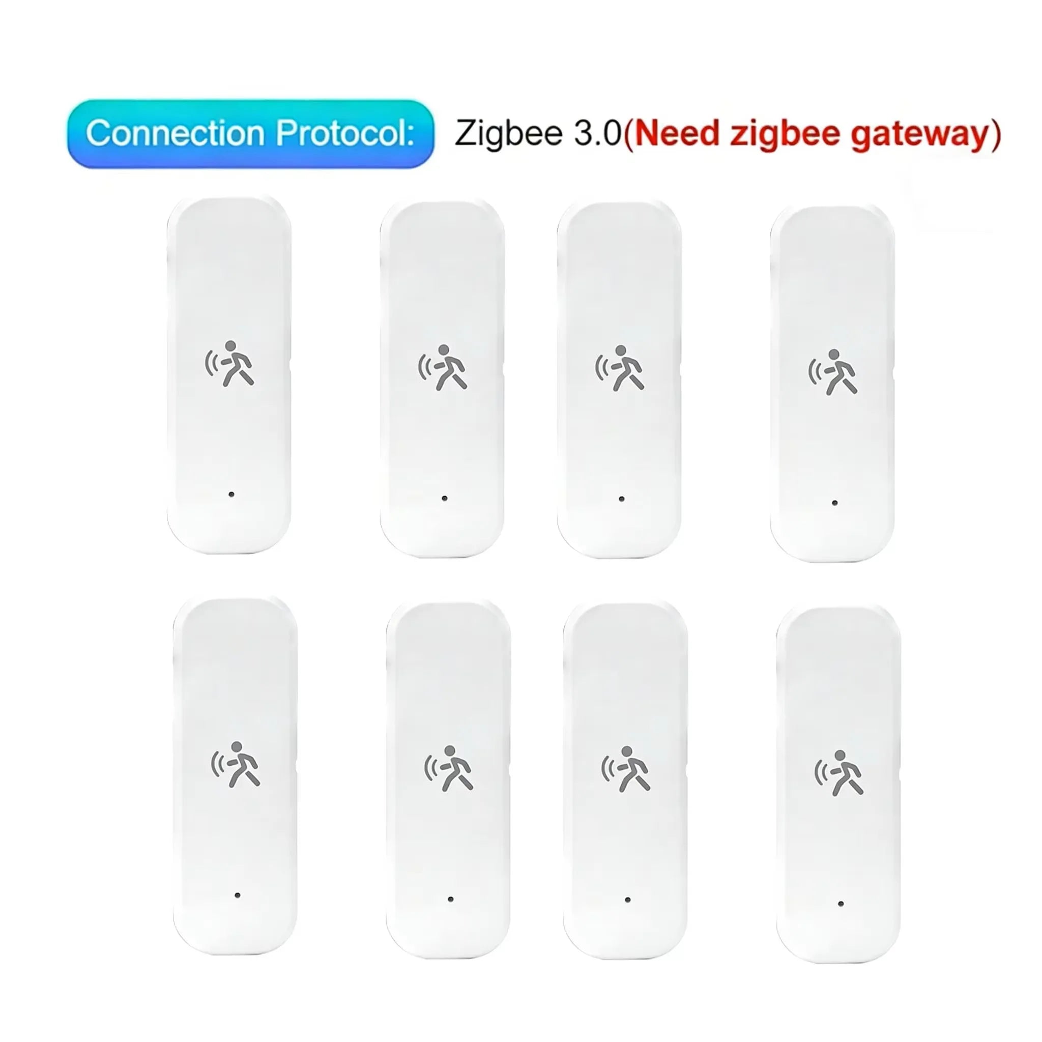 Zigbee 10G Radar Human Motion Sensor Tuya 4-in-1 MmWave Motion Detector Lux Temp Humidity Replace PIR Smart Life