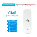 Zigbee 10G Radar Human Motion Sensor Tuya 4-in-1 MmWave Motion Detector Lux Temp Humidity Replace PIR Smart Life