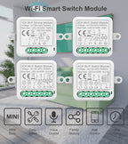 Voice-controlled WiFi smart switch